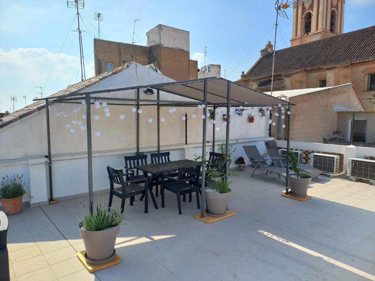 Traditional Valencian Townhouse In Catarroja Apartment Ngoại thất bức ảnh